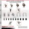 Service Caster 3 Inch 316SS High Temp Glass Filled Nylon 3/4 Inch Stem Caster Lock Brake SCC SCC-SS316TTLEX20S314-GFNSHT-34 - alternate 4